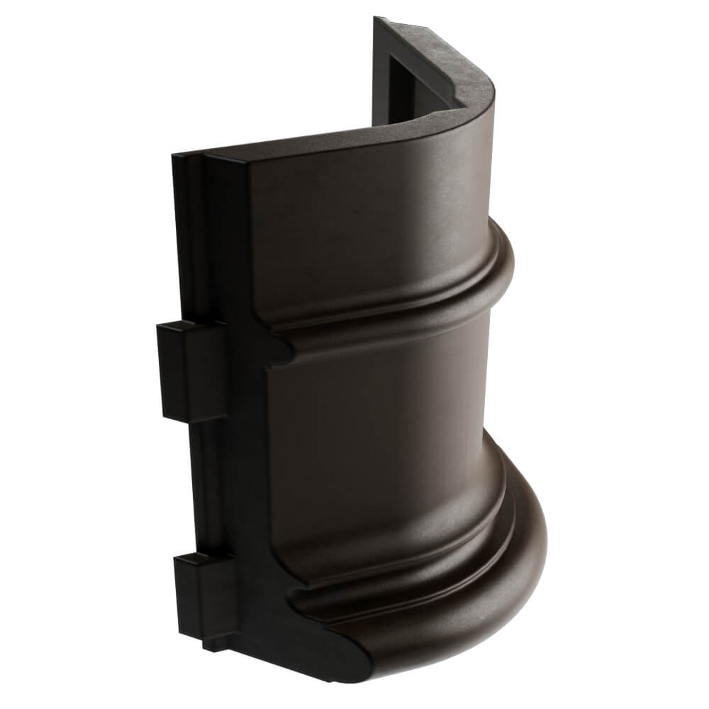 Подступенок угловой Verona 110х140х30мм Коричневый фото 3