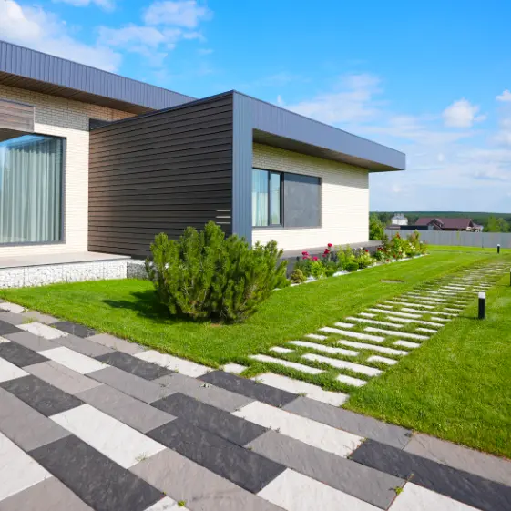 Шаговые плиты для придомовой зоны и садовых дорожек