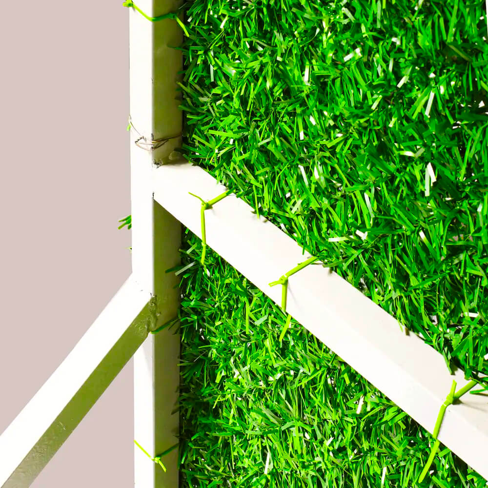 Забор из искусственной травы JidarFence 1.5x10м в рулоне 6