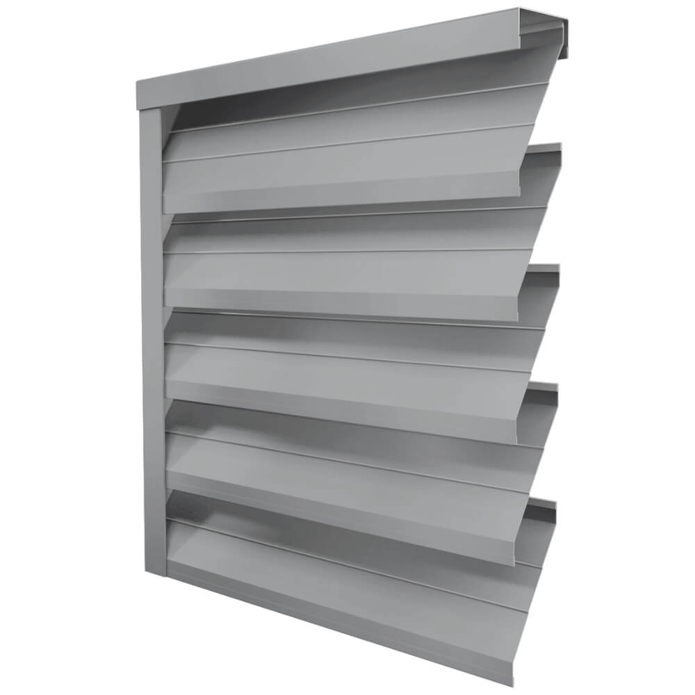 Ламель ЭКО-Z-US усиленная RAL7004 Серый полиэстер односторонний