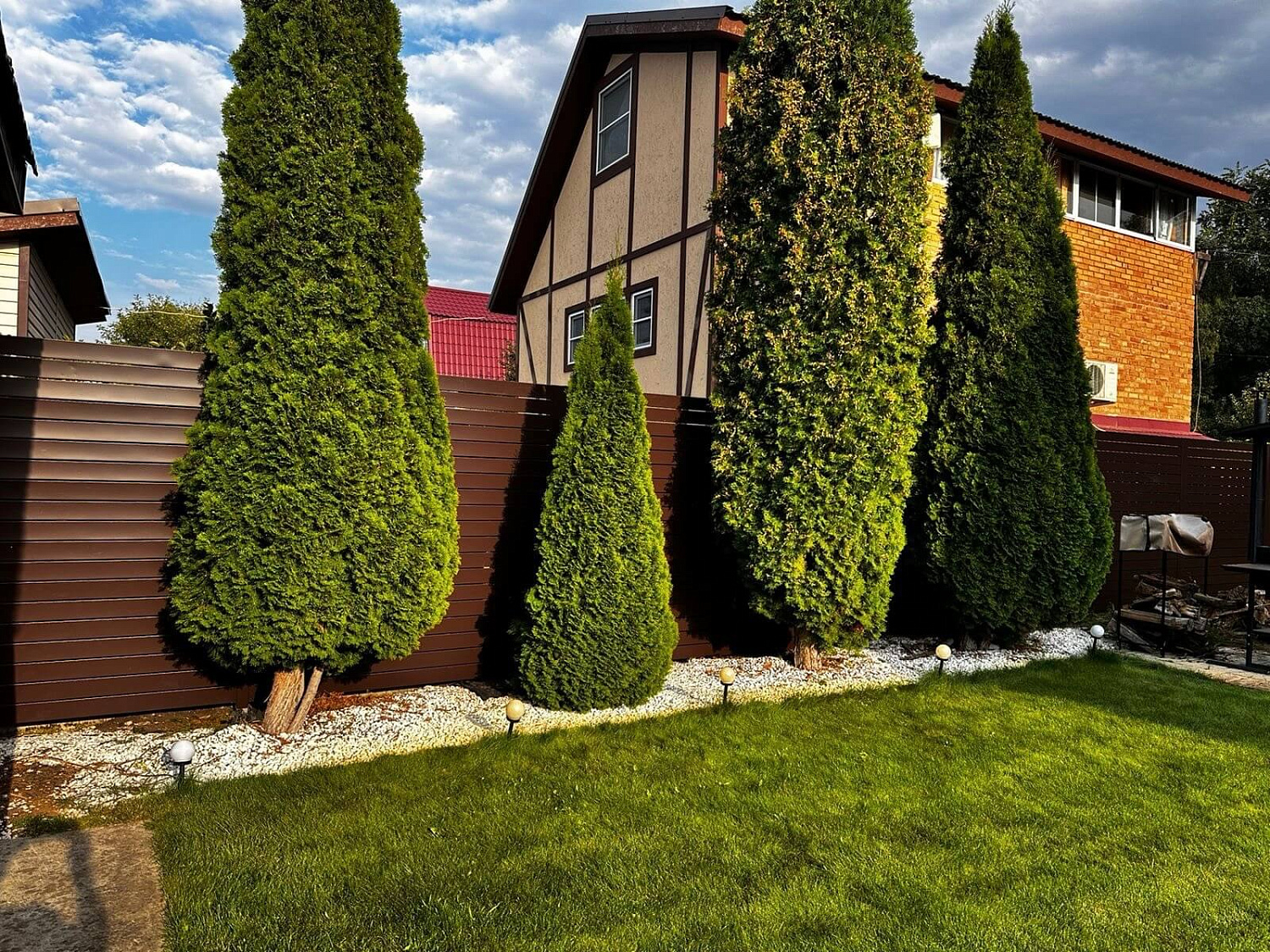 Металлопланкен 32м RAL8017 Шоколад Полиэстер